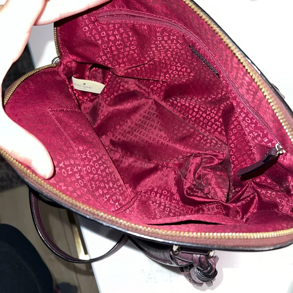 Kate Spade Authentic Purple Bag - Picture 4 of 5